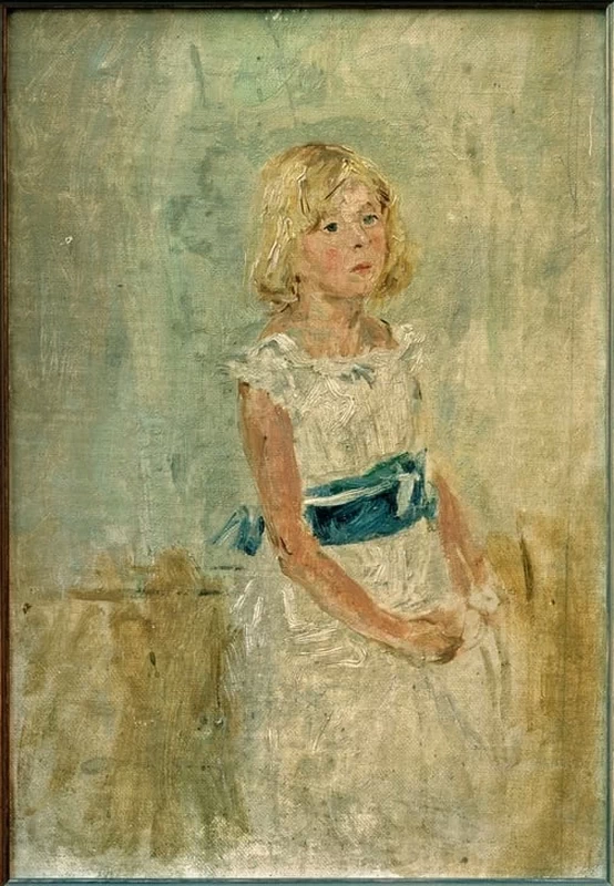 Ragazza bionda con fascia blu, 1887